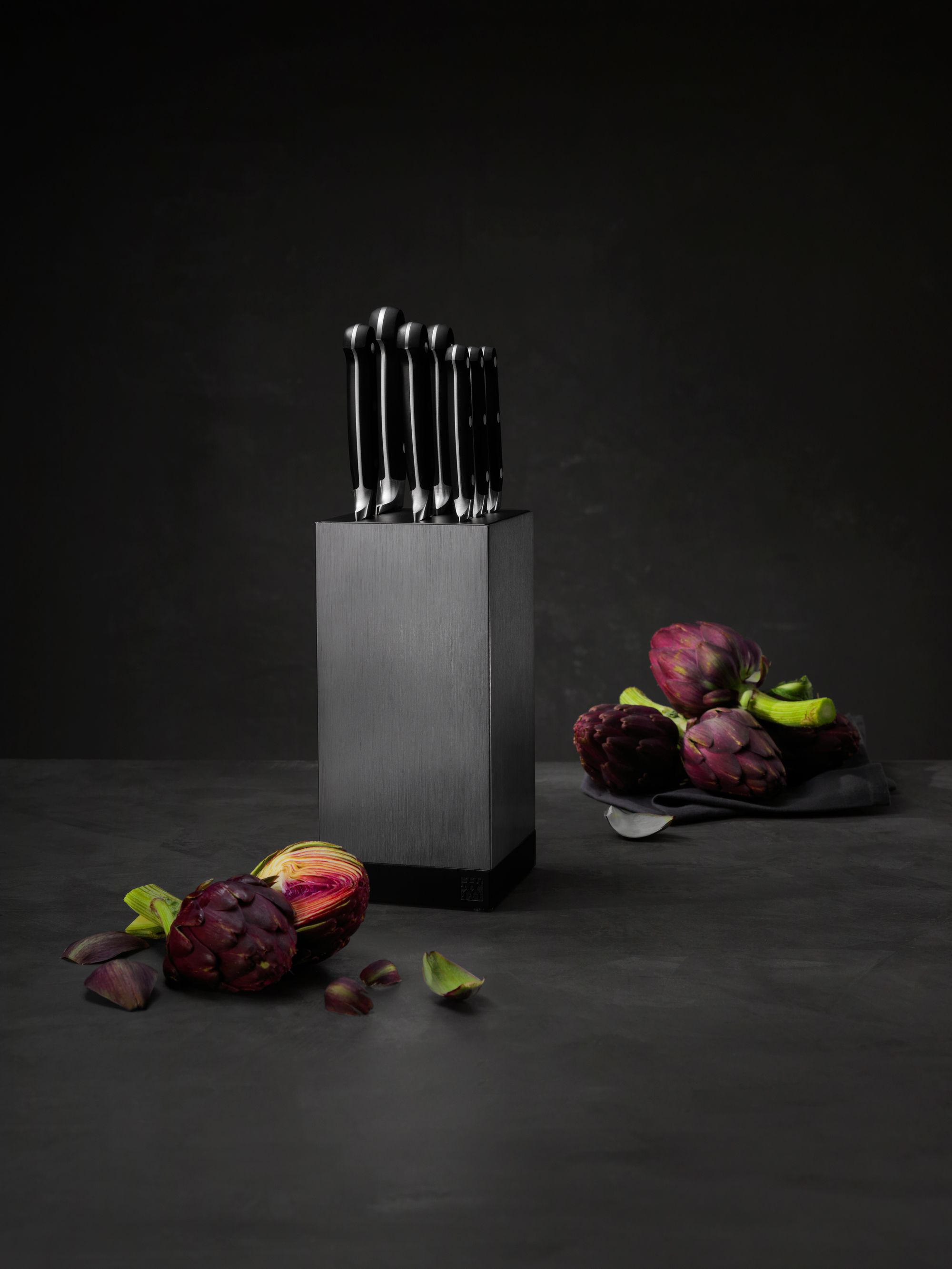 Zwilling Empty Knife Block Grey